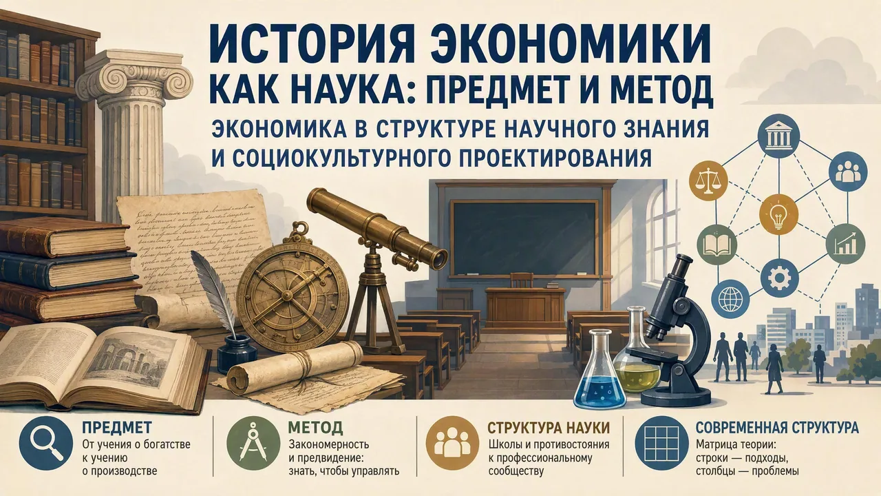 Вопрос K01 профильного раздела «История экономики и формирование философии экономики» — тезисный конспект и развёрнутый ответ
