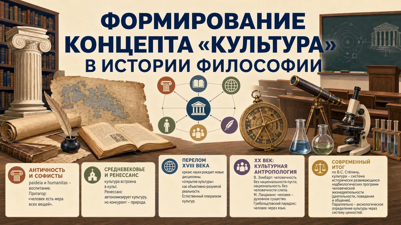 Вопрос F01 профильного раздела «История философии и формирование философии культуры, философской антропологии» — тезисный конспект и развёрнутый ответ