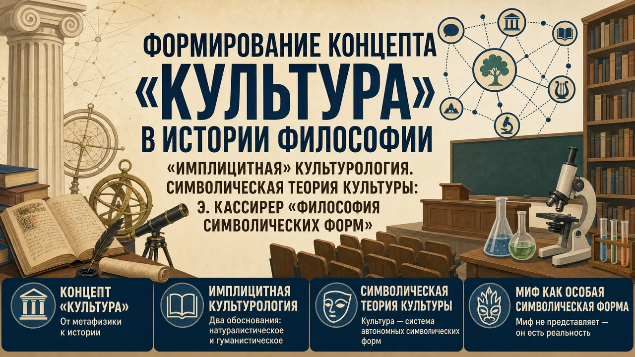 Вопрос I01 профильного раздела «История философии и формирование культурологии» — тезисный конспект и развёрнутый ответ