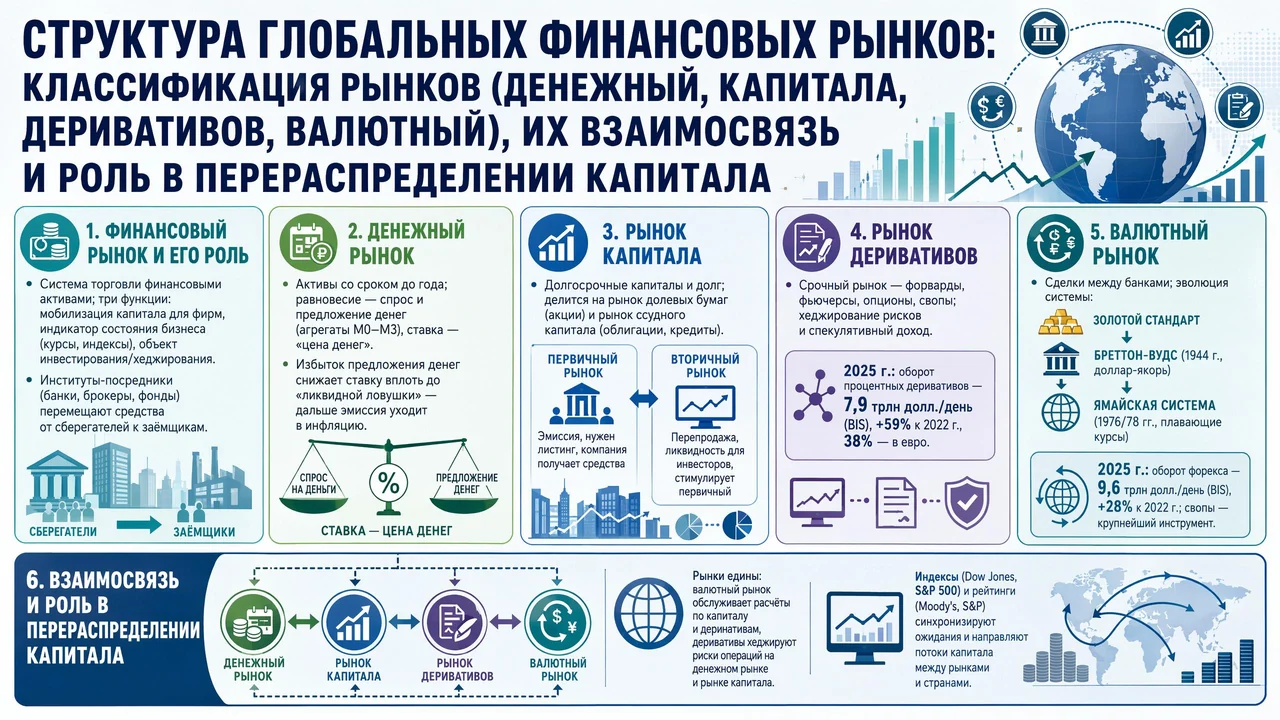 Образец готового билета Инвестиционные стратегии — структура глобальных финансовых рынков