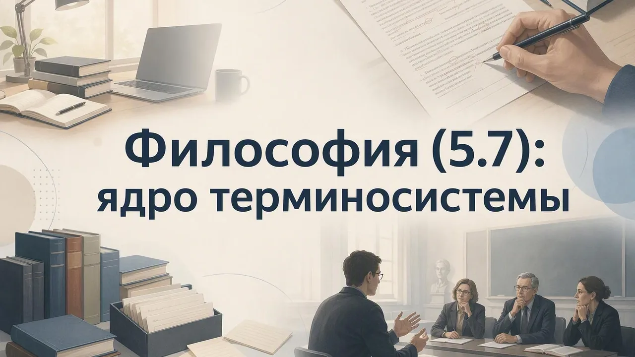 Раздел о ядре терминосистемы группы 5.7 — термины, ловушки и русские соответствия