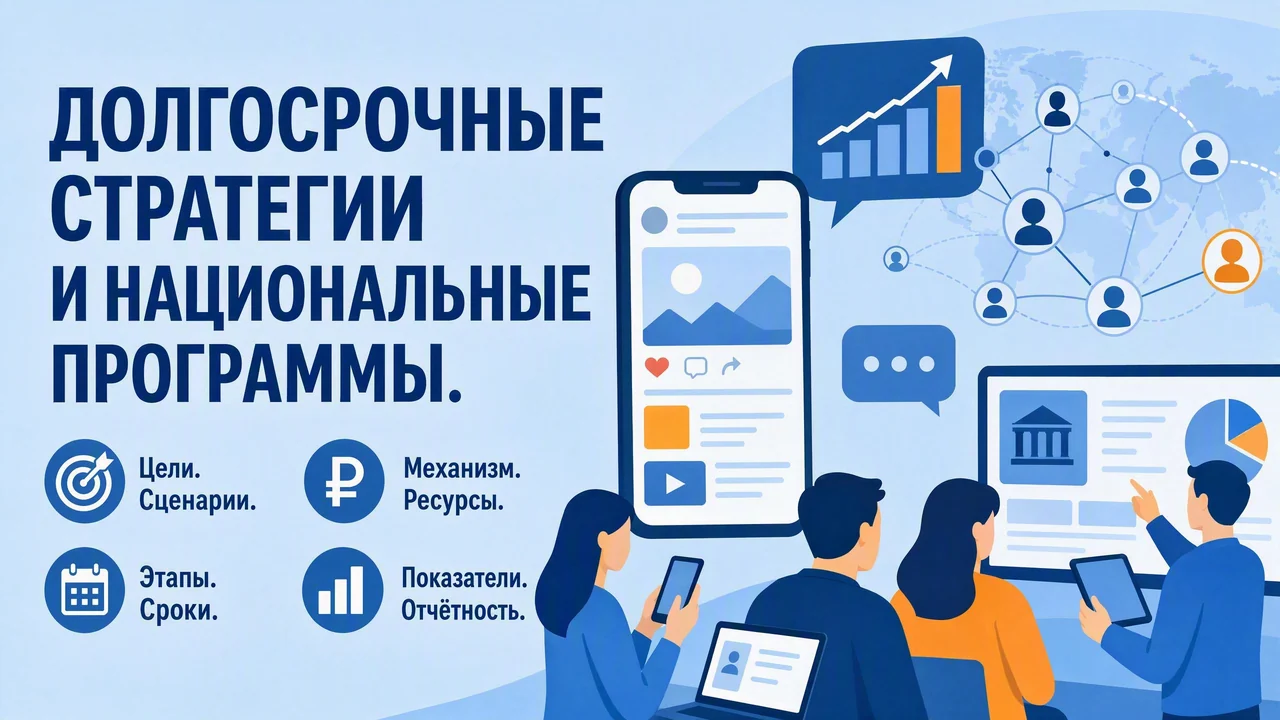 Образец готового билета — долгосрочные стратегии и национальные программы