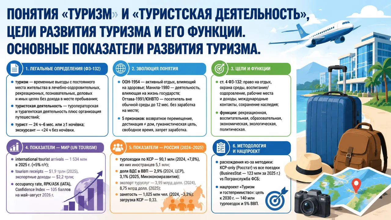 Образец готового билета Туризм и гостеприимство — понятия туризма и туристской деятельности